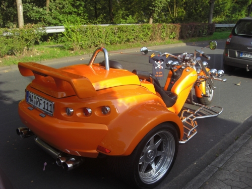 Мото на улицах Германии