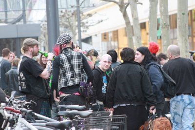 Фото. Франкфурт-на-Майне. Люди. Неформалы