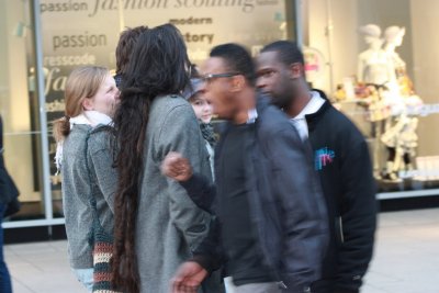 Фото. Франкфурт-на-Майне. Люди.