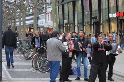 Фото. Франкфурт-на-Майне. Люди.