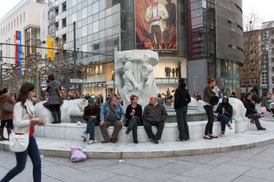 Фото. Франкфурт-на-Майне. Люди.