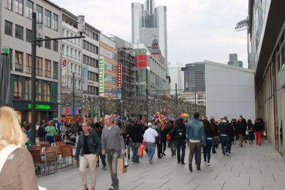Фото. Франкфурт-на-Майне. Люди.